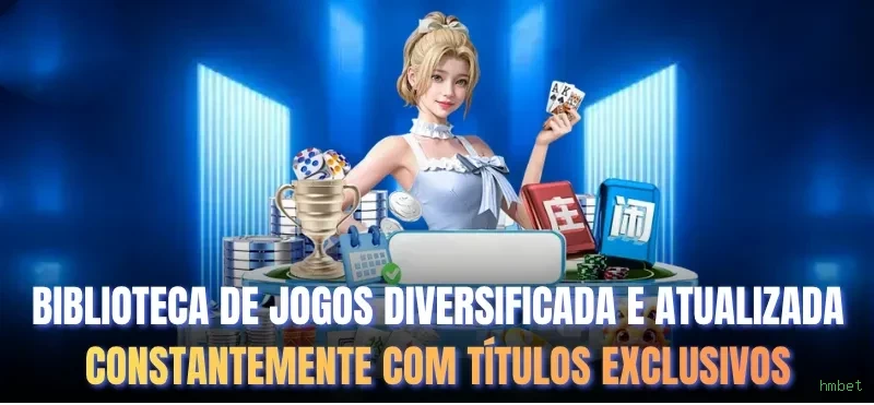 Imagem promocional do aplicativo mobile da hmbet